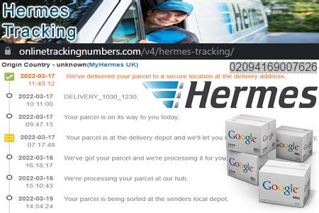 hermes spedition ab wann tracking|Hermes online tracking.